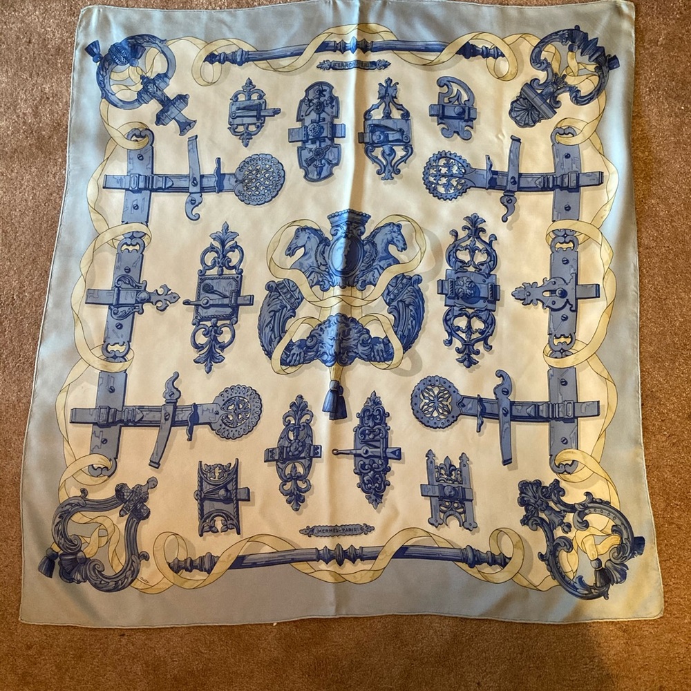 Hermès Paris Vintage Scarf -Caty